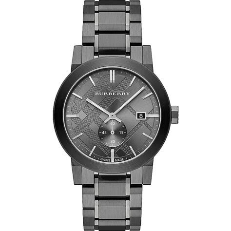 bu9902 burberry watch|Burberry The City Gunmetal Dial Steel Men's Watch BU9902.